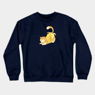 Banana Cat Crewneck Sweatshirt